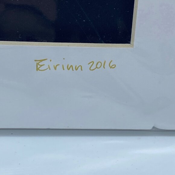 Floral Paper 3D Art Eirinn 2016 "Bláth" Ireland Matted Sealed RARE Bloom Blossom - Picture 3 of 8